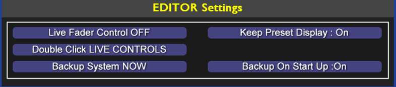 t2 setting